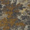 brown botanical wallpaper from zoffany