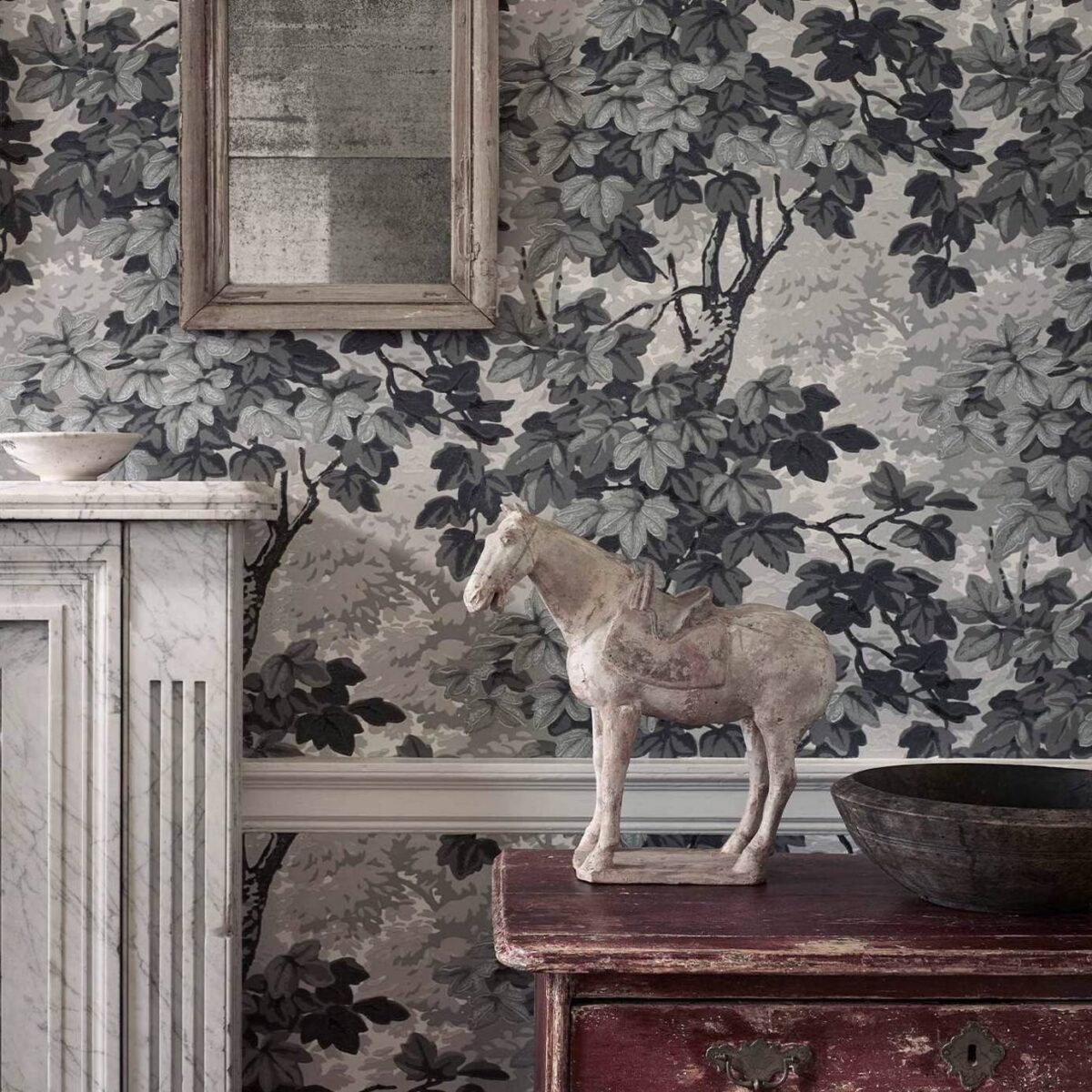 Copes Trail Wallpaper - Como Blue by Copes Trail Wallpaper - Como Blue from