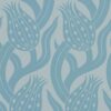 blue botanical wallpaper from zoffany