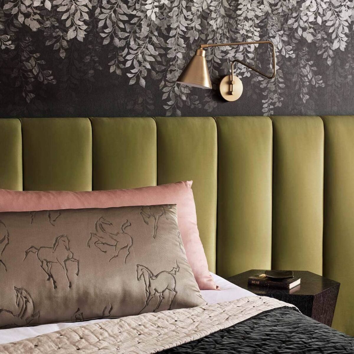 Tyndall Wallpaper - Vine Black by Tyndall Wallpaper - Vine Black from
