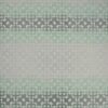 green geometric jacquard fabric from Christian Lacroix