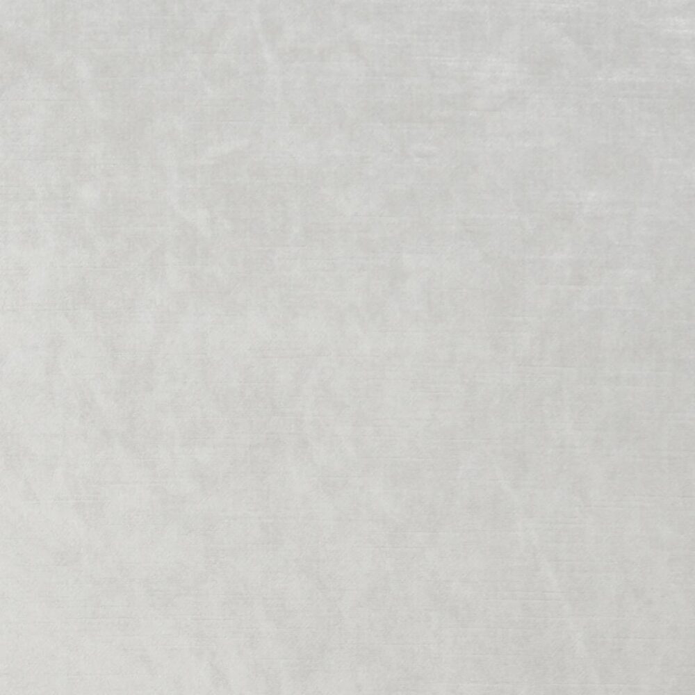white plain velvet-chenille fabric from Clarke & Clarke