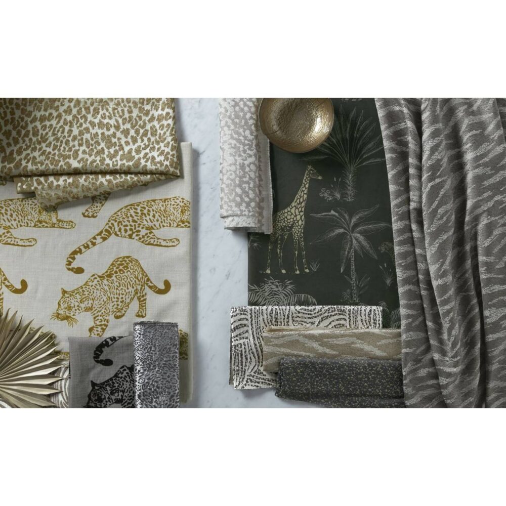 Botswana Fabric - Ebony by Botswana Fabric - Ebony from