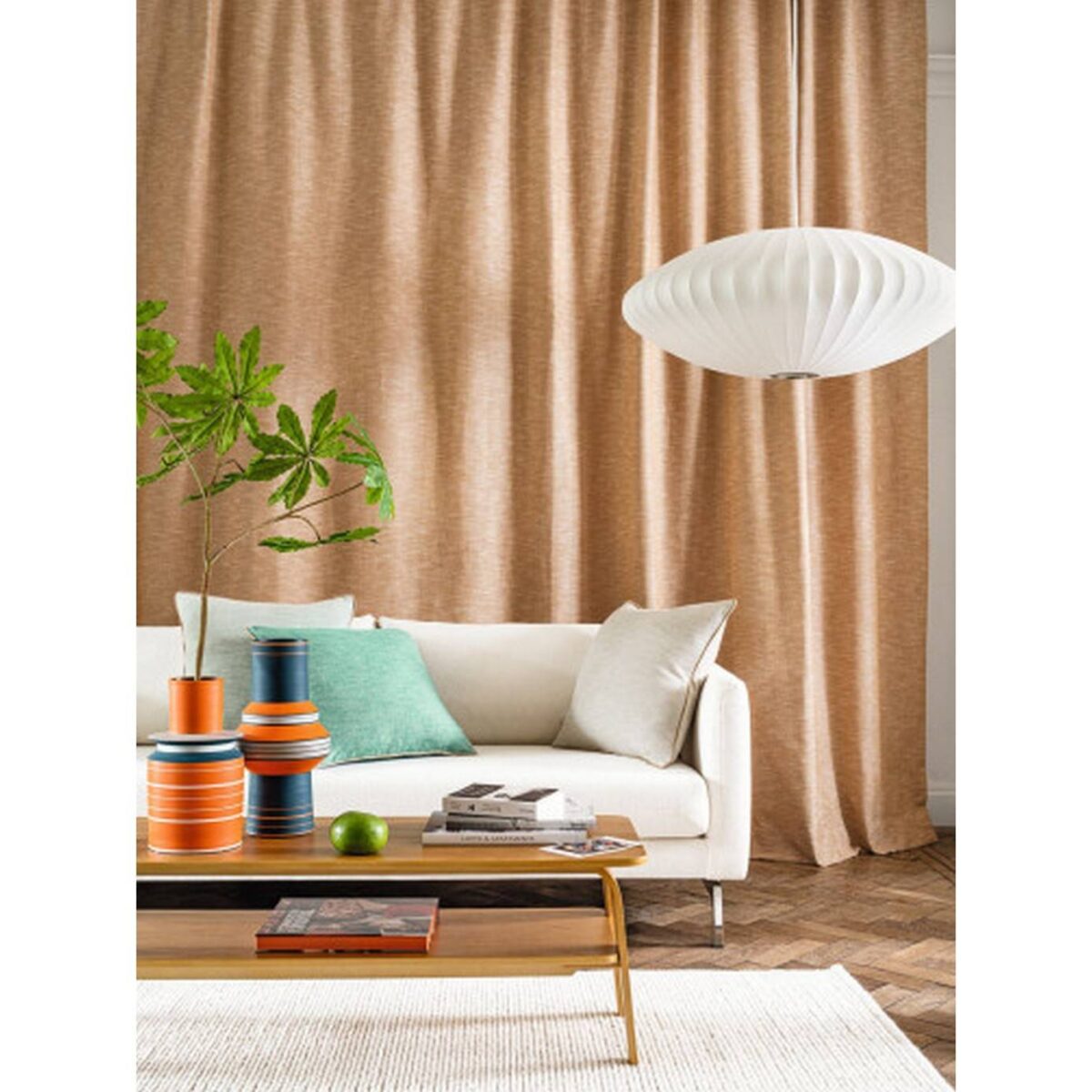 Cancale Fabric - Neige by Cancale Fabric - Neige from