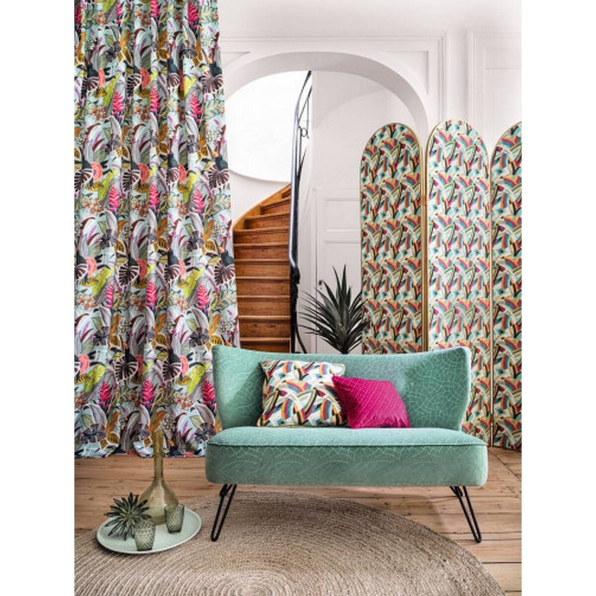 Iguacu Fabric - Nuit by Iguacu Fabric - Nuit from