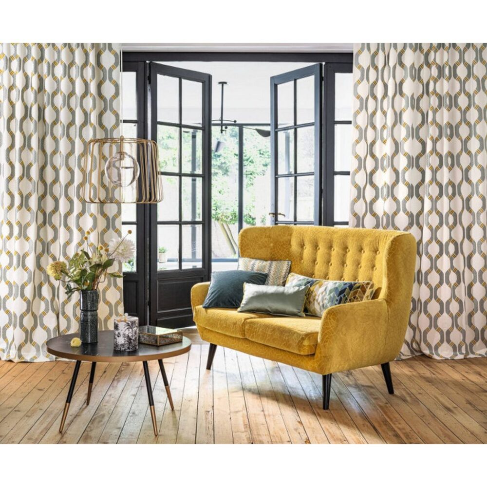 Houma Fabric - Jaune by Houma Fabric - Jaune from