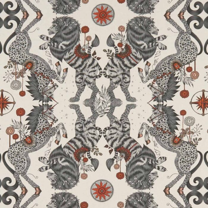 Caspian Linen Fabric - Nude swatch