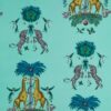 multicolour animal cotton fabric from Emma Shipley