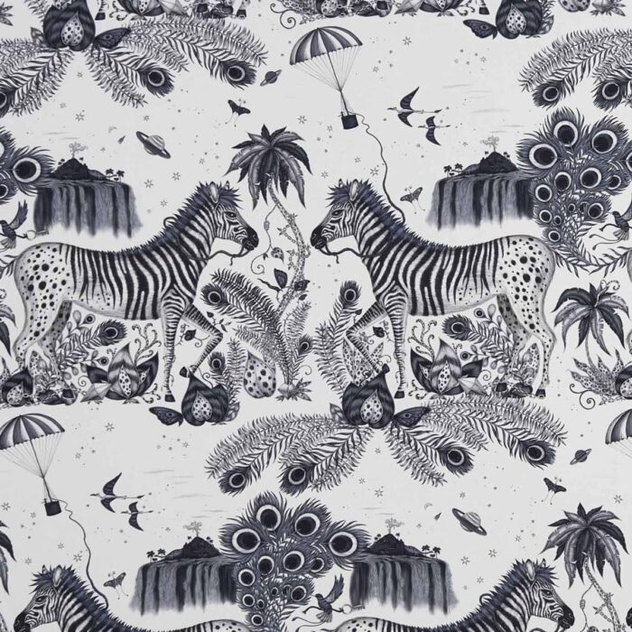 Lost World Fabric - Blue swatch