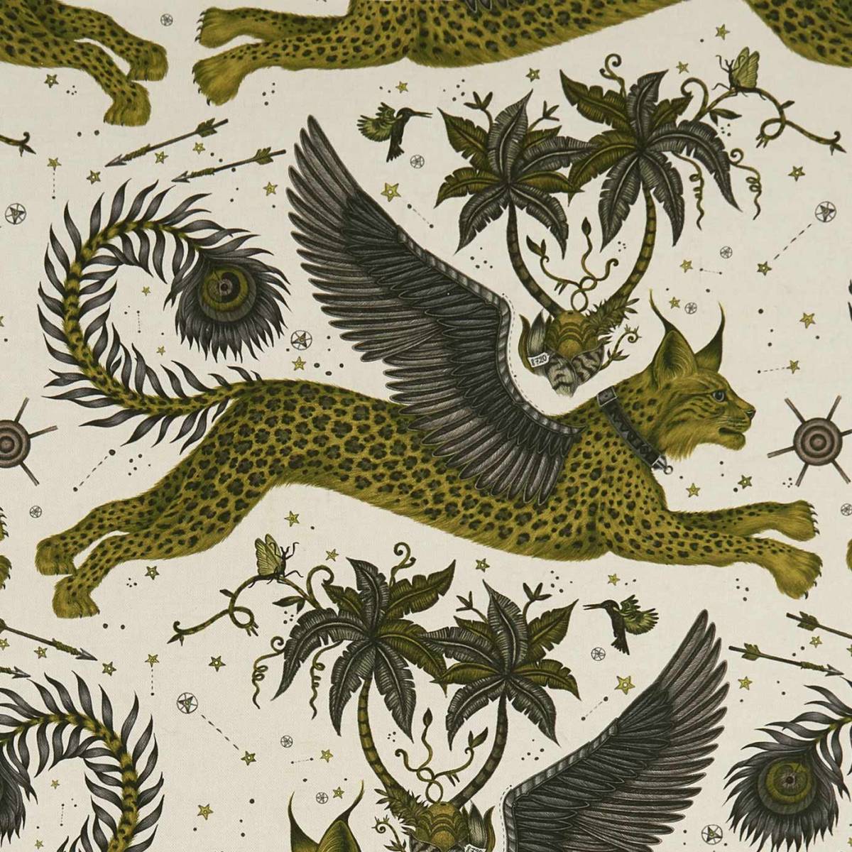 Lynx Linen Fabric - Gold by Lynx Linen Fabric - Gold from