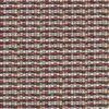 red geometric jacquard fabric from Clarke & Clarke