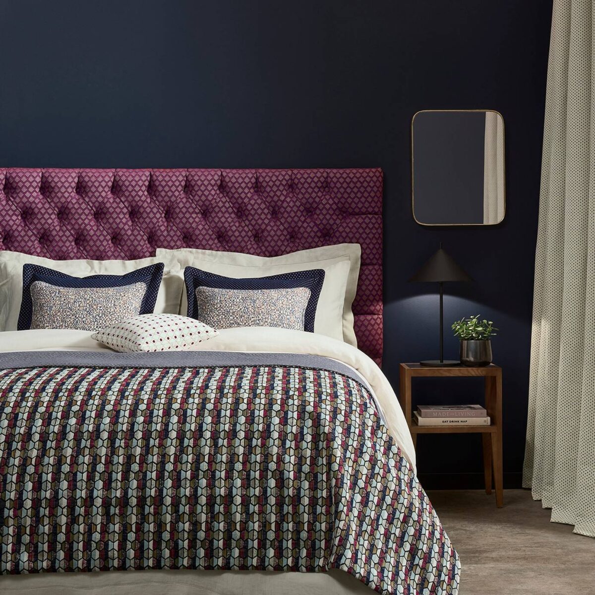 Cosmic Fabric - Midnight / Ruby by Cosmic Fabric - Midnight / Ruby from