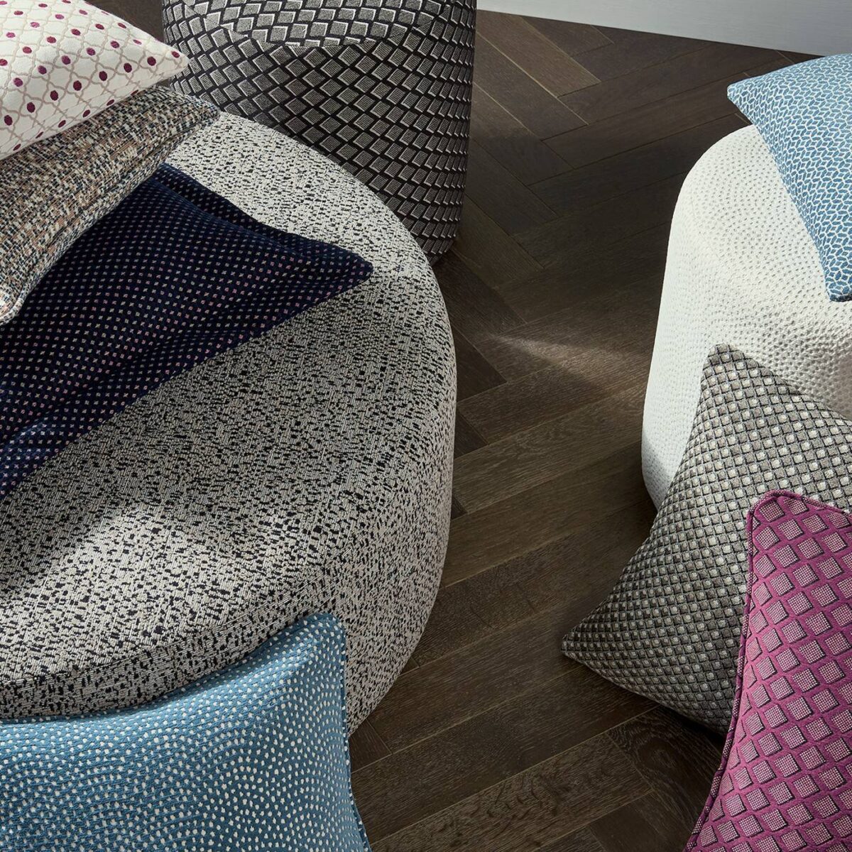 Orion Fabric - Noir from