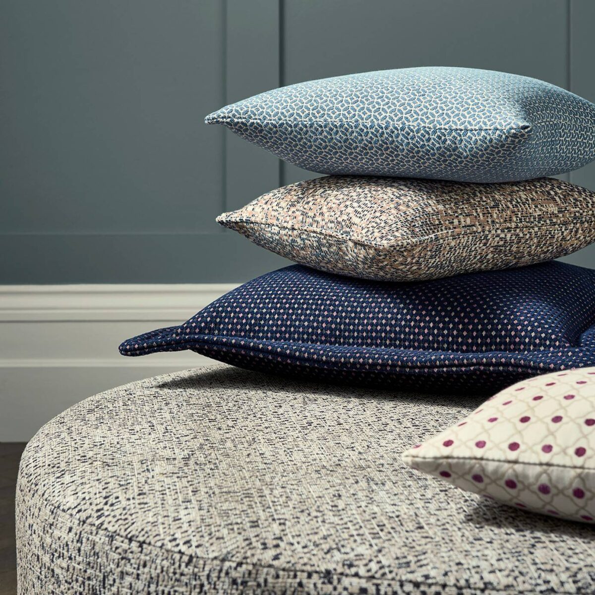 Pavo Fabric - Midnight by Pavo Fabric - Midnight from
