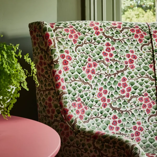Miyagi Fabric - Pink Green by Miyagi Fabric - Pink Green from