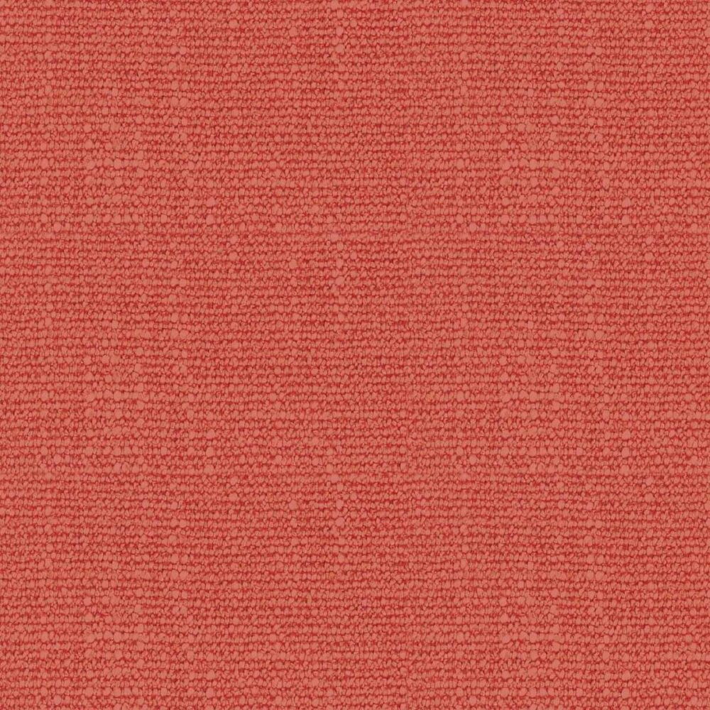 Rondo Fabric - Peche by orange plain woven fabric from Camengo