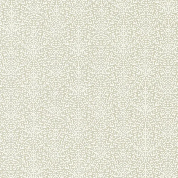 Orchard Tree Weave Fabric - Linen / Steel Blue by black-grey botanical woven fabric from Sanderson