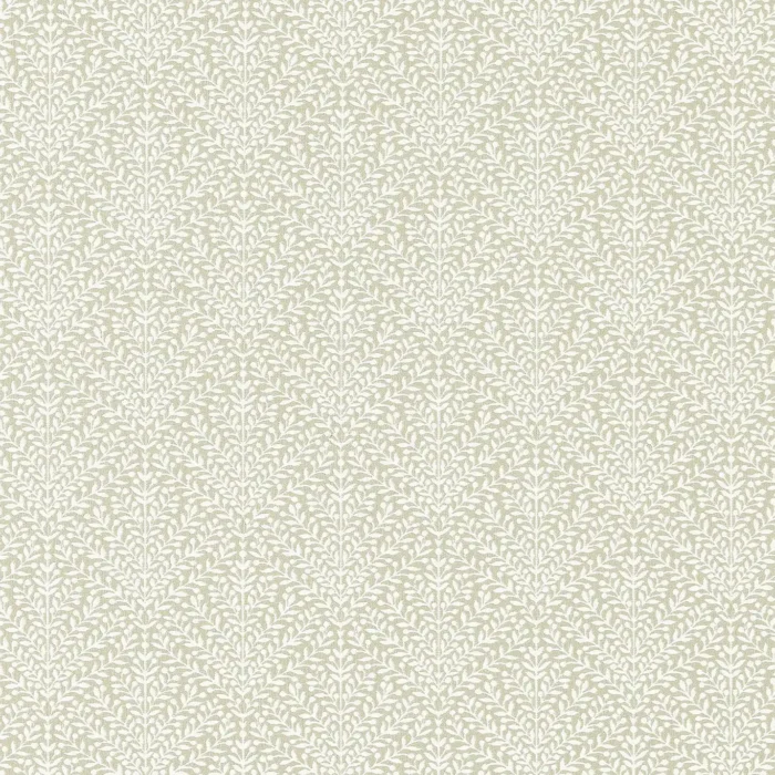 Orchard Tree Weave Fabric - Linen / Steel Blue swatch