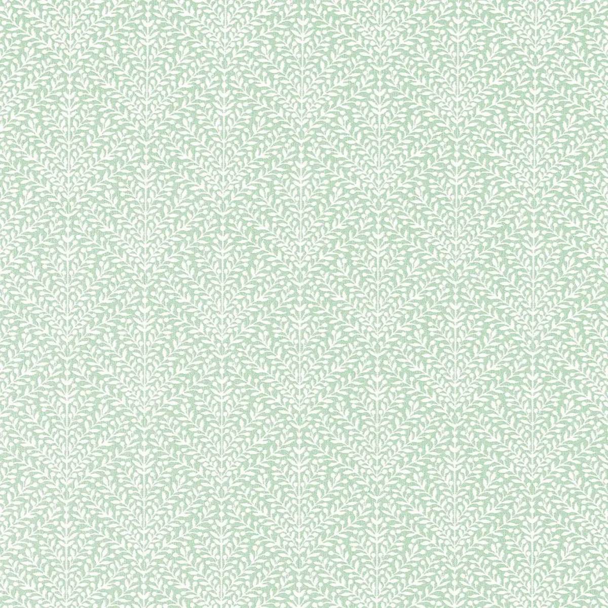 Orchard Tree Weave Fabric - Fountain Green by green botanical woven fabric from Sanderson