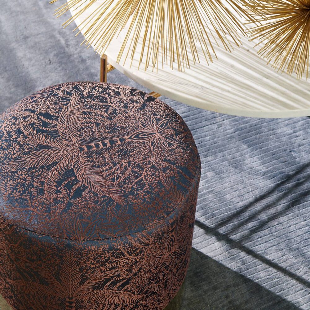 Leopardo Fabric - Antique / Noir from