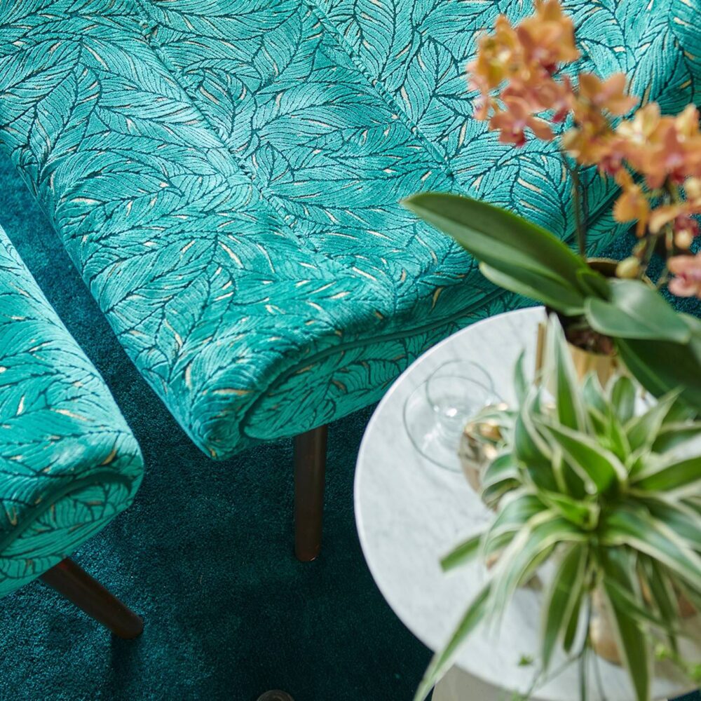 Selva Fabric - Linen / Champagne from