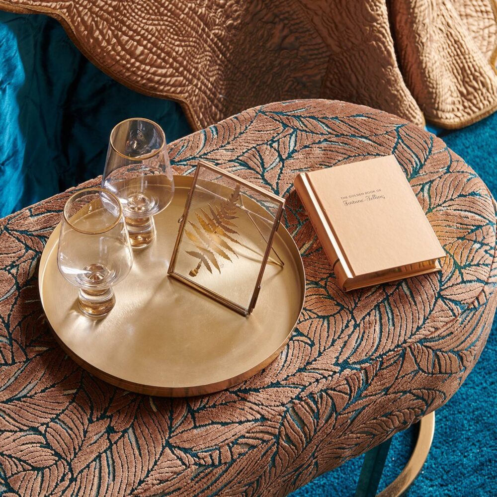 Selva Fabric - Linen / Champagne from