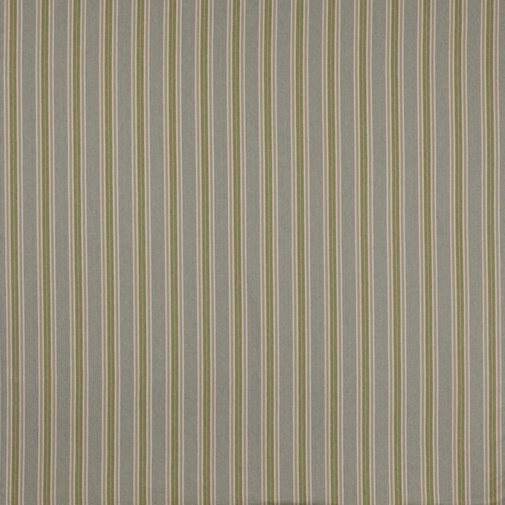 Gillan Stripe Fabric - Aqua by Gillan Stripe Fabric - Aqua from