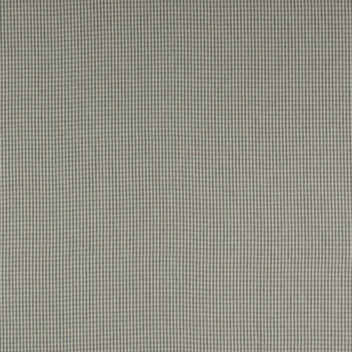 Jay Check Fabric - Old Blue swatch