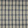 blue checked linen fabric from Colefax & Fowler