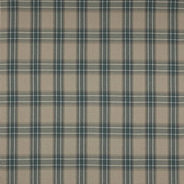 Lamorna Check Fabric - Forest swatch