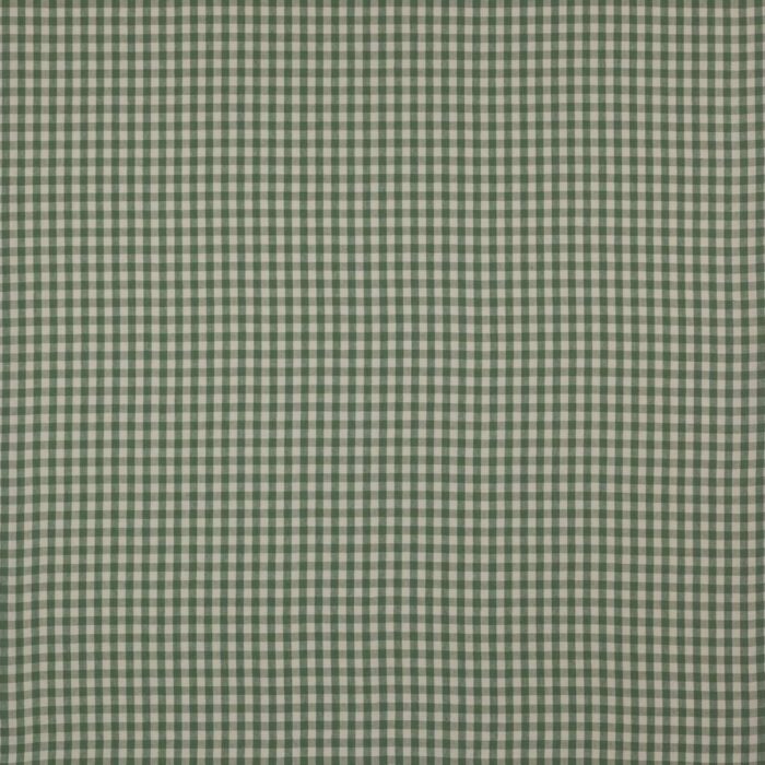 Minack Check Fabric - Green swatch