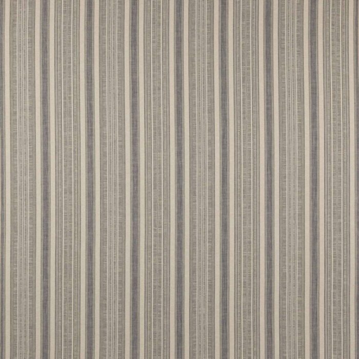 Porth Stripe Fabric - Blue swatch