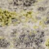 black-grey botanical velvet-chenille fabric from Clarke & Clarke