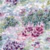 multicolour botanical velvet-chenille fabric from Clarke & Clarke