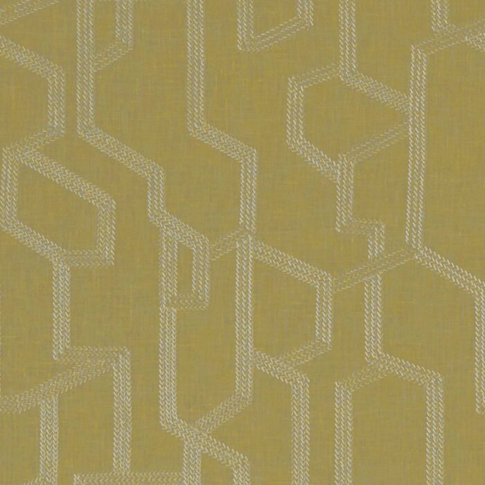 Labyrinth Fabric - Citron swatch