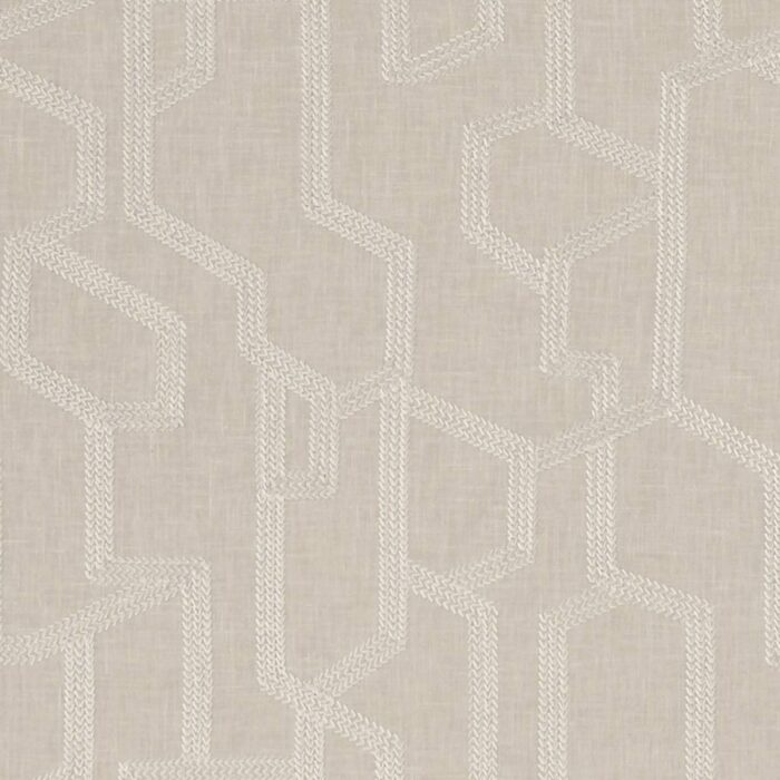 Labyrinth Fabric - Linen swatch