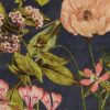 green botanical velvet-chenille fabric from Clarke & Clarke