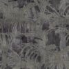 black-grey botanical jacquard fabric from Clarke & Clarke