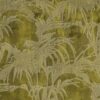yellow botanical jacquard fabric from Clarke & Clarke