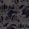 blue botanical jacquard fabric from Clarke & Clarke