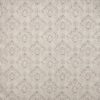 black-grey botanical linen fabric from Colefax & Fowler