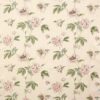 multicolour botanical embroideried fabric from Colefax & Fowler