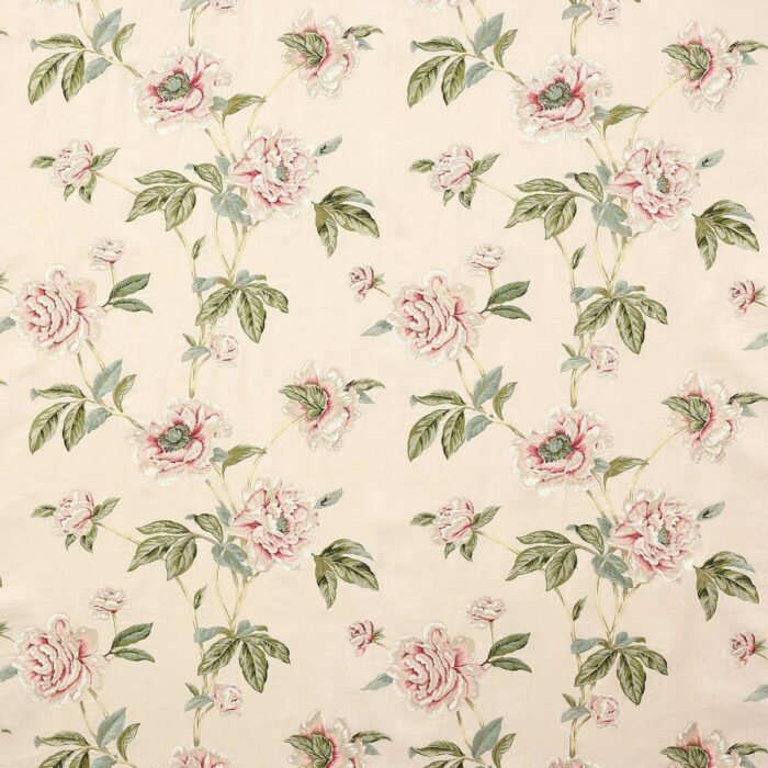 Selena Fabric - Pink / Green swatch