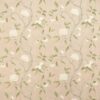 pink botanical linen fabric from Colefax & Fowler