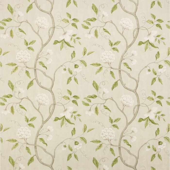 Snow Tree Fabric - Silver swatch