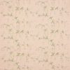 pink botanical embroideried fabric from Colefax & Fowler