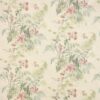 green botanical linen fabric from Colefax & Fowler