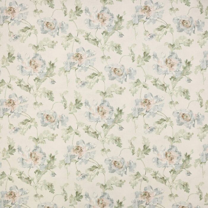 Meriden Fabric - Blue / Green – Blue Green swatch