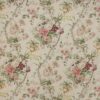 multicolour botanical linen fabric from Colefax & Fowler