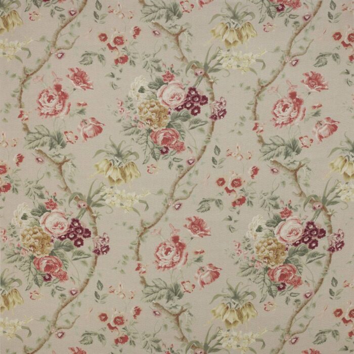 Monmouth Fabric - Red / Green swatch